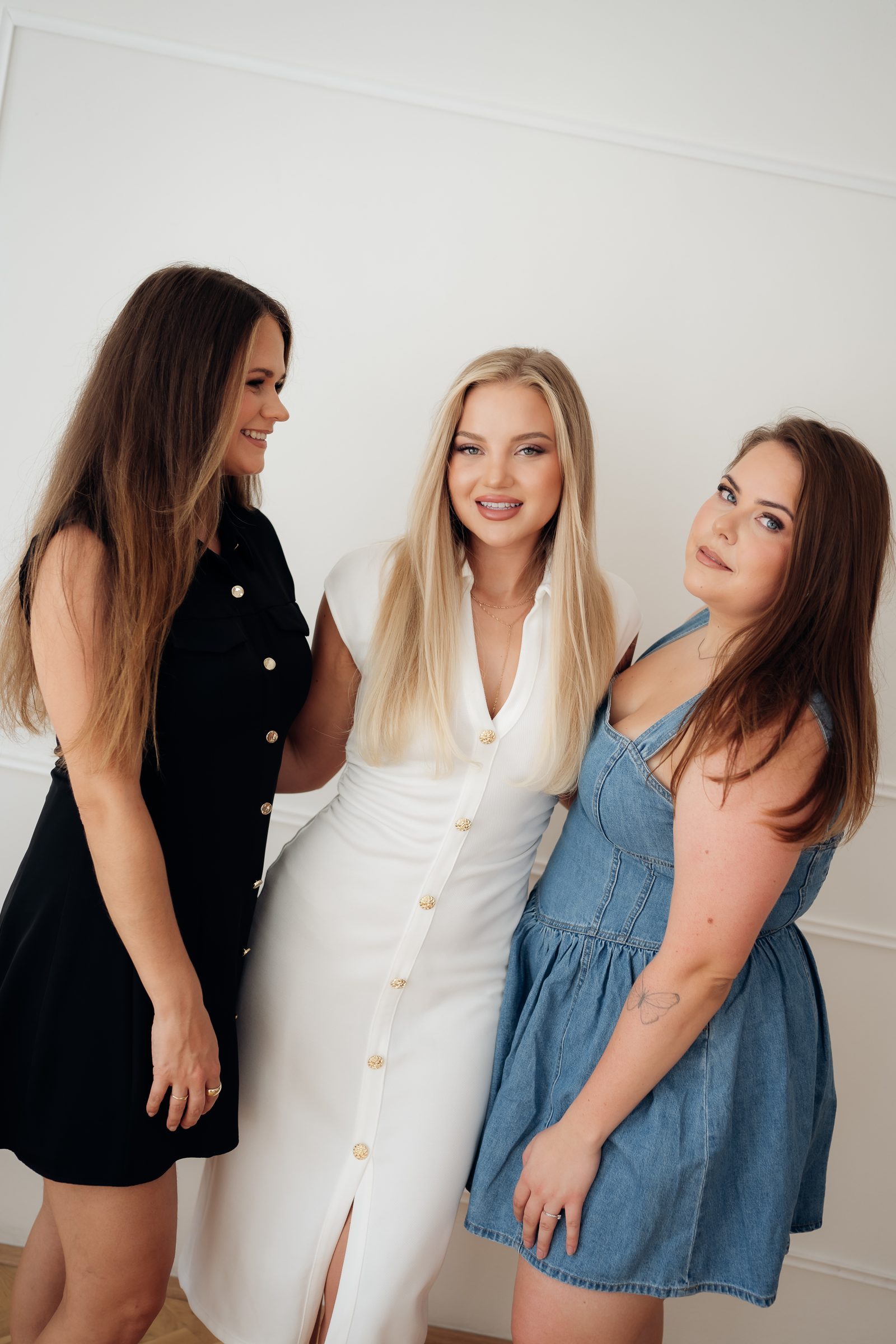 Tým salonu Natalia Beauty – Kateřina, Natálie a Tereza
